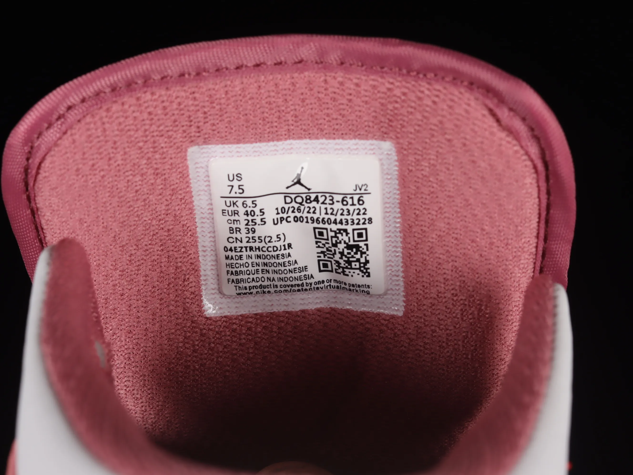 All categories Air Jordan Jordan series basketball shoes Air Jordan 1 Mid Air Jordan 1 Mid "Desert Berry" AJ1 Joe 1 pink and white mid-top cultural basketball shoes DQ8423-616
